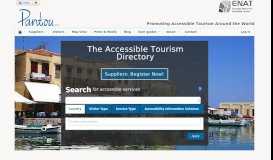 
							         Pantou: Promoting Accessible Tourism Around the World								  
							    