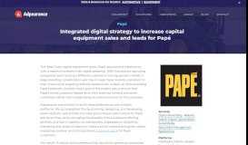 
							         Papé Website Design & Marketing Services | Adpearance								  
							    