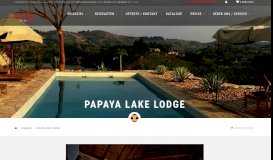 
							         Papaya Lake Lodge - Let's go Tours								  
							    