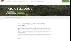 
							         Papaya Lake Lodge - Uganda | Rhino Africa								  
							    