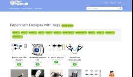 
							         Papercraft Designs with tags 'portal game' - Pixel Papercraft								  
							    