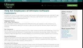 
							         Paperless W-2 - Ultimate Software								  
							    
