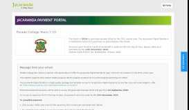 
							         Parade College Years 7-10 (2019) - Jacaranda payment portal								  
							    