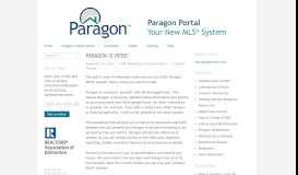 
							         Paragon is here! | Paragon Portal								  
							    