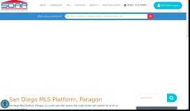 
							         Paragon MLS Platform | San Diego MLS Platform - SDAR								  
							    