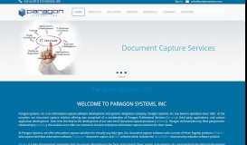 
							         Paragon Systems, Inc - Document Capture Software - Data Capture								  
							    