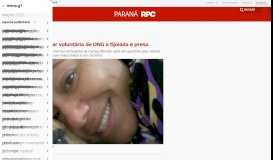 
							         Paraná: notícias e vídeos da RPC - G1								  
							    