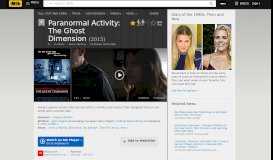 
							         Paranormal Activity: The Ghost Dimension (2015) - IMDb								  
							    