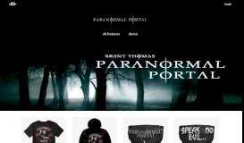 
							         Paranormal Portal | Teespring								  
							    