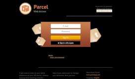 
							         Parcel - Web Access								  
							    