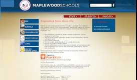 
							         Parent Access - Maplewood Local School								  
							    