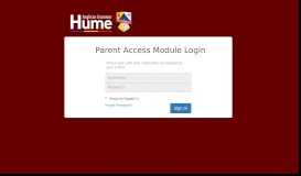 
							         Parent Access Module - 3.13.4.0 - Parent Access Module Login								  
							    