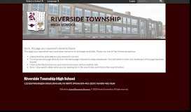 
							         Parent Access to Genesis - Riverside Township High School								  
							    