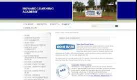 
							         Parent and Community : Howard Learning Academy								  
							    