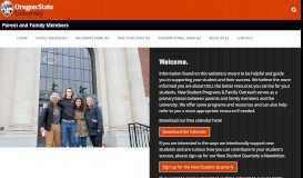 
							         Parent and Family Members | | Oregon State University								  
							    