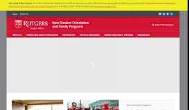 
							         Parent and Family Programs – Rutgers University | Division of Student ...								  
							    