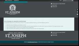 
							         Parent and Student Portal / Self-Registration - St. Joseph School District								  
							    