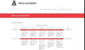 
							         Parent and Student Portal – YMCA Academy								  
							    