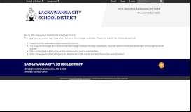 
							         Parent and Student Portals / Welcome - Lackawanna City School District								  
							    