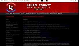 
							         Parent & Community How Do I... - Laurel County Schools								  
							    