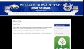 
							         Parent Connection Help - Taft High School								  
							    