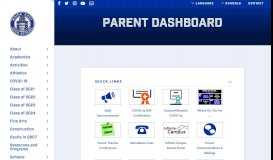
							         Parent Dashboard - Maine East High School								  
							    