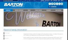 
							         Parent & Family Information | Barton Community College								  
							    