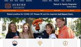 
							         Parent & Family Programs – Student Affairs - Auburn University								  
							    