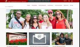 
							         Parent & Family Programs - The University of Alabama								  
							    