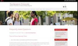 
							         Parent FAQ's-Northeastern University | Parent Website | Northeastern ...								  
							    