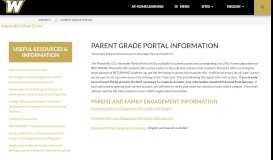 
							         Parent Grade Portal - Woodville Independent School District								  
							    