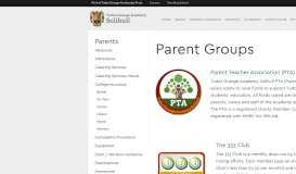 
							         Parent Groups – Tudor Grange Academy Solihull								  
							    