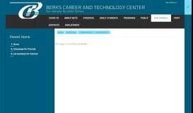 
							         Parent Home / Parent Portal - Berks Career and Technology Center								  
							    