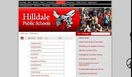 
							         Parent Info - Hilldale Public Schools								  
							    