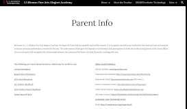 
							         Parent Info - L J Alleman - Google Sites								  
							    