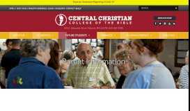 
							         Parent Information - Central Christian College of the Bible								  
							    