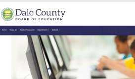 
							         Parent Information | Dale County Board of Education								  
							    