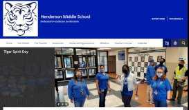 
							         Parent Information - Henderson Middle - Butts County School District								  
							    