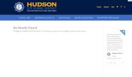 
							         Parent Information | Hudson City School District								  
							    