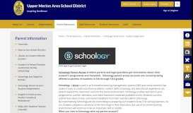 
							         Parent Information / Schoology Parent Access - Student Assignments								  
							    