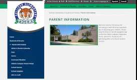 
							         Parent Information - Sullivan Elementary								  
							    