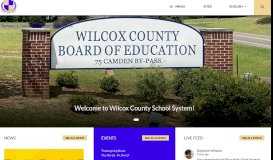 
							         Parent Information | Wilcox County School System								  
							    