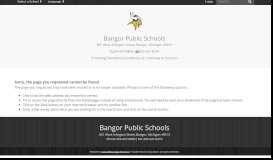 
							         Parent Involvement - Bangor Public Schools								  
							    
