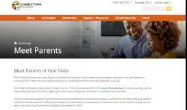 
							         Parent Involvement in Online Education | Connections Academy								  
							    