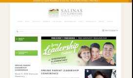 
							         Parent Leadership Conference - Salinas City Elementary School District								  
							    