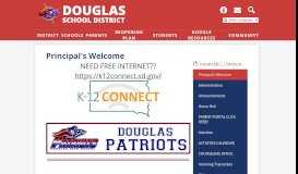 
							         Parent Links – Douglas High School – Douglas School District								  
							    