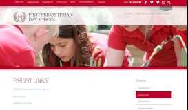
							         Parent Links - First Presbyterian Day School								  
							    