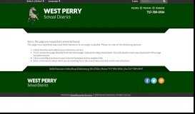 
							         Parent Links - West Perry School District								  
							    