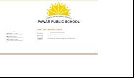 
							         Parent Login - Pawar Public School Bhandup								  
							    