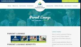 
							         Parent Lounge - Brisbane Christian College								  
							    